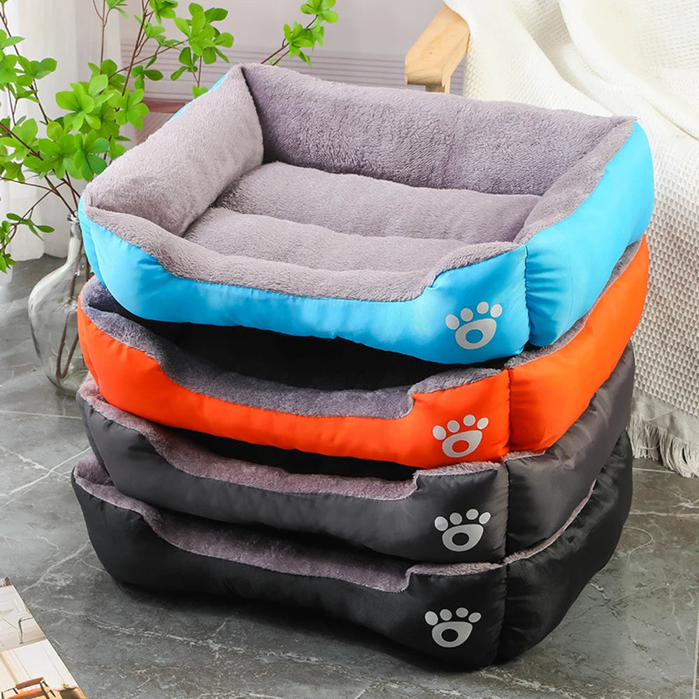 Luxury Pet Sofa Bed – Soft Cat & Dog Nest in 5 Sizes
