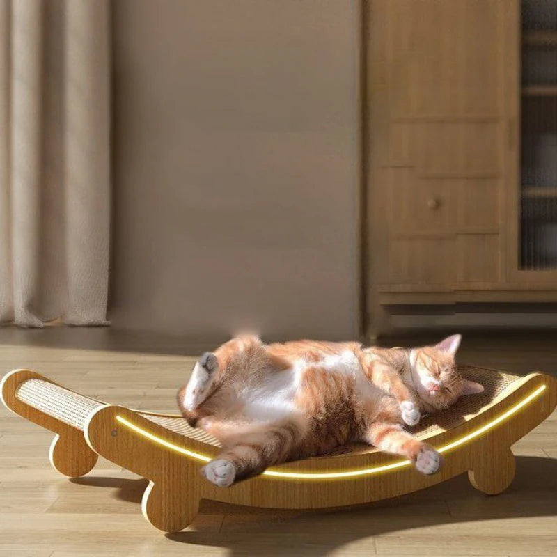 Removable Cat Scratching Board & Bed – Durable Multi-Functional Cat Toy
