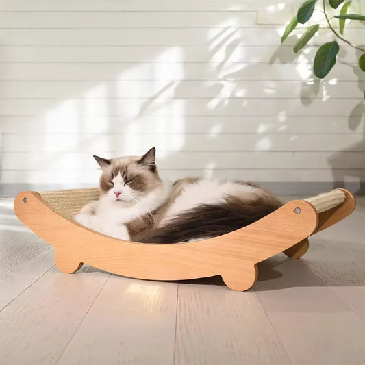 Removable Cat Scratching Board & Bed – Durable Multi-Functional Cat Toy