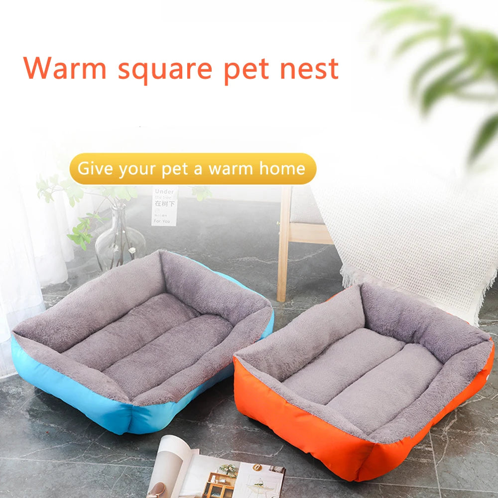 Luxury Pet Sofa Bed – Soft Cat & Dog Nest in 5 Sizes