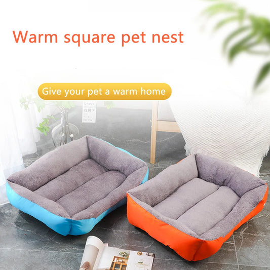 Luxury Pet Sofa Bed – Soft Cat & Dog Nest in 5 Sizes